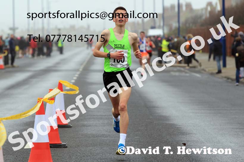 Boys under-15s 5k, 2023 Northern Mens 12 stage and Womens 6 Stage Relays and Young Athletes, Redcar. Photo: David T. Hewitson/Sports for All Pics